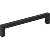 Elements By Hardware Resources 128 mm Center-to-Center Matte Black Square Stanton Cabinet Bar Pull 625-128MB